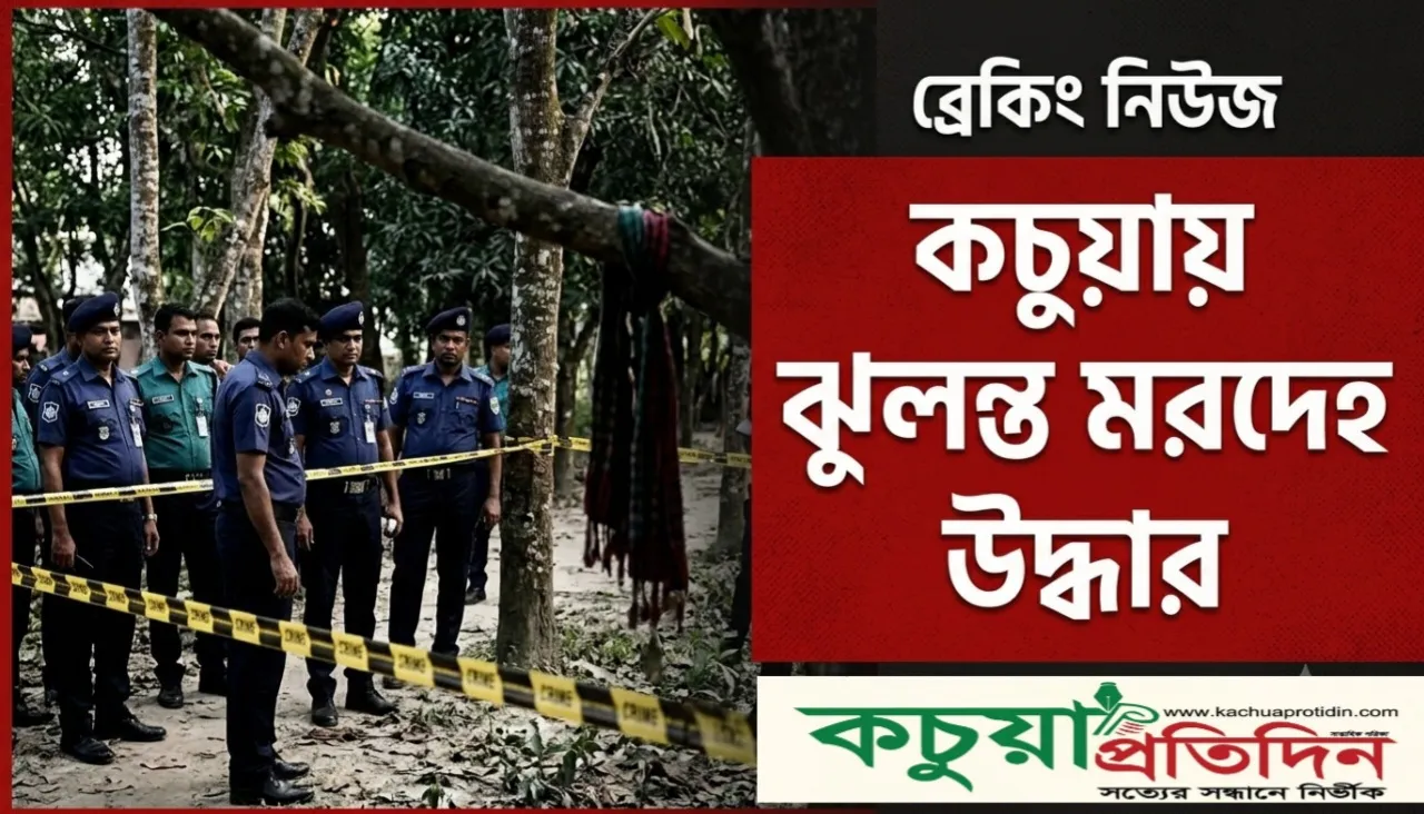 কচুয়ায় বৃদ্ধার ঝুলন্ত মরদেহ উদ্ধার, থানায় অপমৃত্যু মামলা